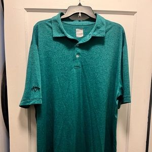 Callaway Opti-Dri Golf Polo XXL Green/Teal
